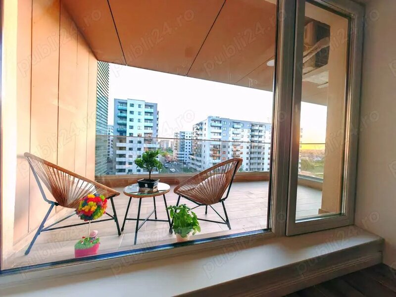 Pipera, apartament 2 camere nou, Ambiance Residence, mobilat & utilat modern