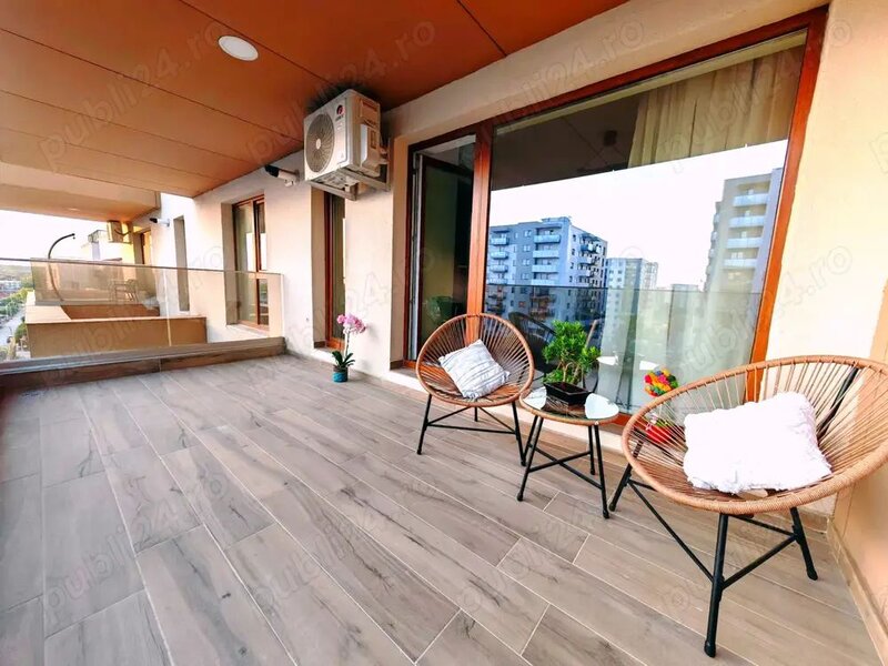 Pipera, apartament 2 camere nou, Ambiance Residence, mobilat & utilat modern